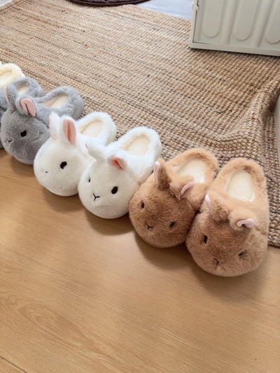 Cute Plush Rabbit Bunny Slippers