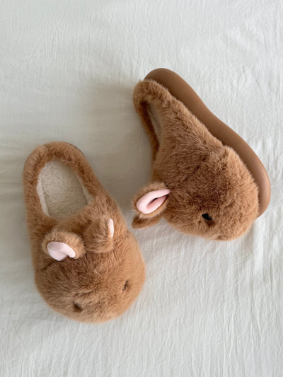 Cute Plush Rabbit Bunny Slippers