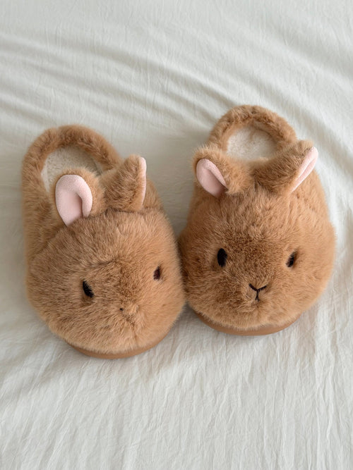 Cute Plush Rabbit Bunny Slippers