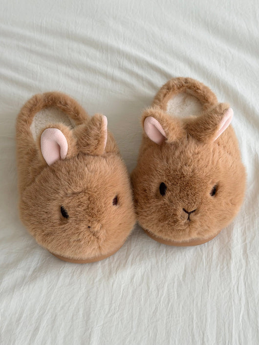 Cute Plush Rabbit Bunny Slippers